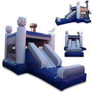 inflatable combo bounce slide